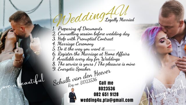 Wedding4U-Legally Married